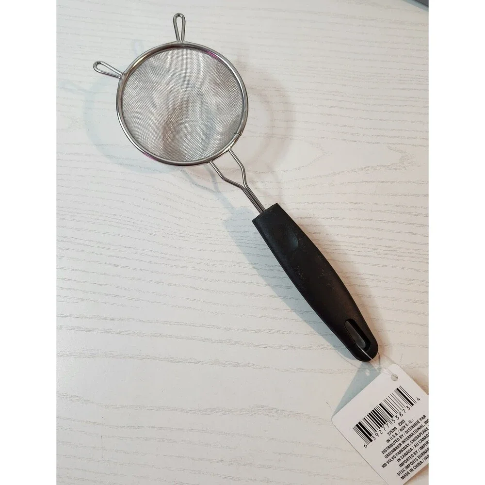 Cooking Concepts Stainless Steel Mesh Strainer 2 Mesh Strainer  6